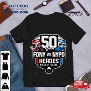 Th Heroes Hockey Game Fdny Vs Nypd Tshirt