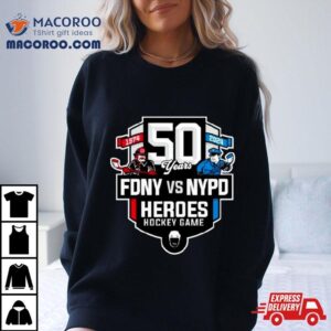 Th Heroes Hockey Game Fdny Vs Nypd Tshirt