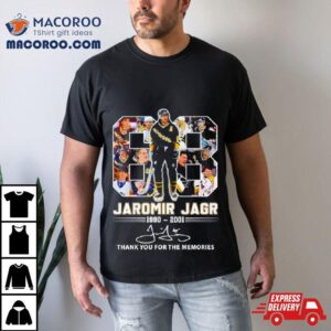 Jaromir Jagr Thank You For The Memories Tshirt