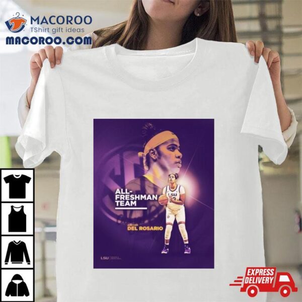 Aalyah Del Rosario Lsu Women’s Basketball Poster Shirt