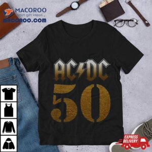 Acdc 50th Bolt Array T Shirt