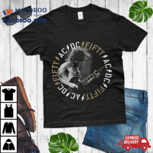 Acdc Fifty Angus Live Tshirt