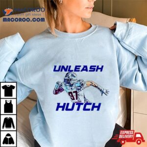 Aidan Hutchinson Detroit Lions Unleash Hutch Tshirt