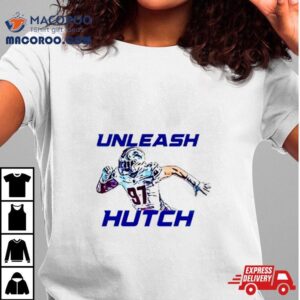 Aidan Hutchinson Detroit Lions Unleash Hutch Tshirt