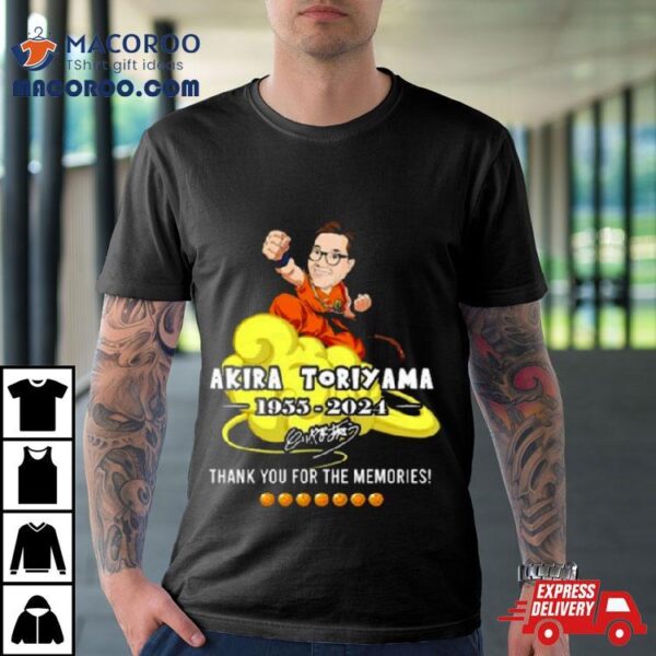 Akira Toriyama Dragon Ball Rip Shirt, 40 Year Anime Shirt