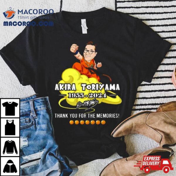 Akira Toriyama Dragon Ball Rip Shirt, 40 Year Anime Shirt