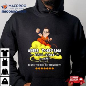 Akira Toriyama Dragon Ball Rip Year Anime Tshirt