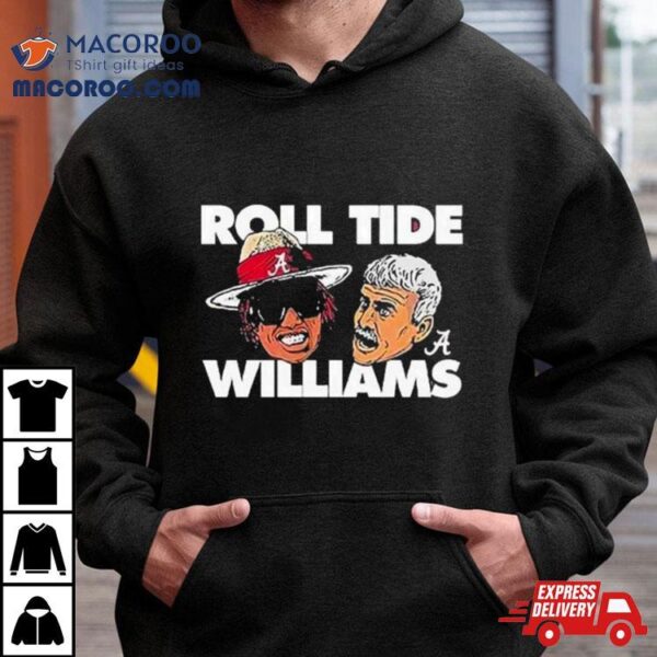 Alabama Roll Tide Willie Ryan Williams Shirt