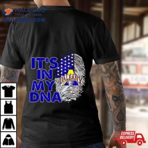 Albany Great Danes It Rsquo S In My Dna Fingerprin Tshirt