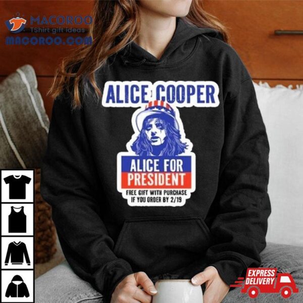 Alice For President 2024 T Shirt