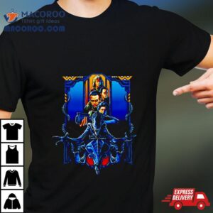 Alien Franchise In The Style Of The Enter The Dragon Tshirt