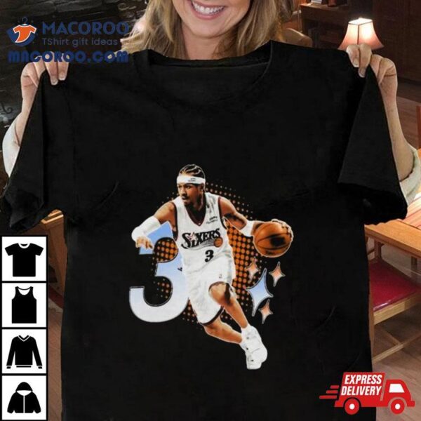 Allen Iverson V2 Philadelphia 76ers Shirt