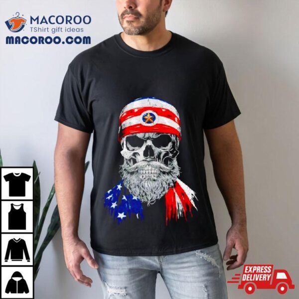 American Death Dealer Usa Flag Shirt