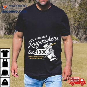 Amsterdam Rugmakers New York Vintage Defunct Baseball Teams Shirt