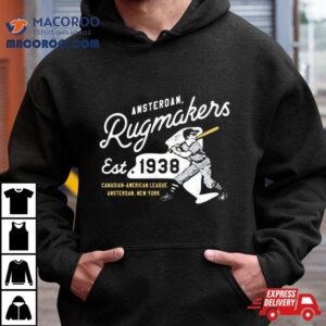 Amsterdam Rugmakers New York Vintage Defunct Baseball Teams Tshirt