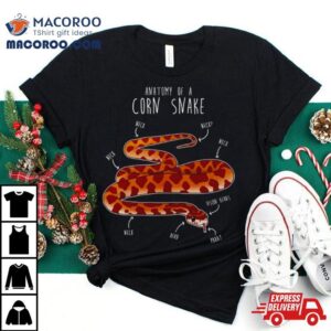 Anatomy Of A Corn Snake Tshirt