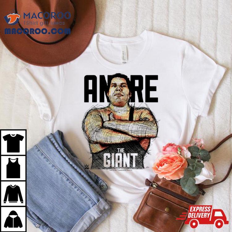 Andre The Giant Sketch T Shirt Andre The Giant Sketch T Shirt