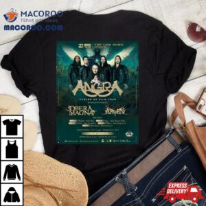 Angra Cycles Of Pain Tour 2024 Shirt
