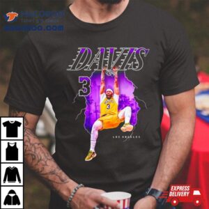 Anthony Davis Los Angeles Lakers Basketball Tshirt