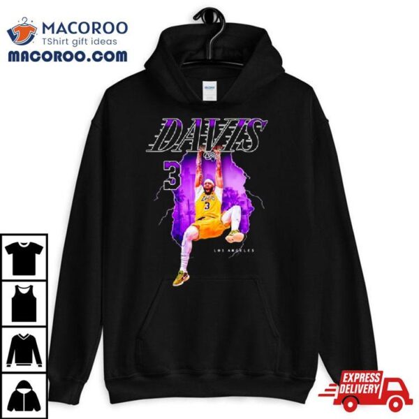 Anthony Davis Los Angeles Lakers Basketball Shirt