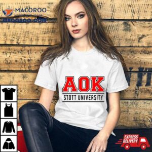 Aok Stott University T Shirt