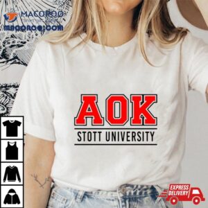 Aok Stott University T Shirt