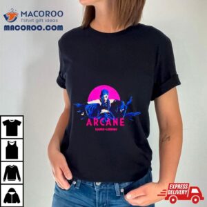Arcane Jinx Sitting Lol Shirt