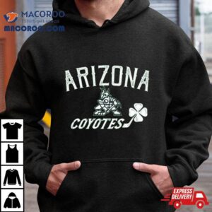 Arizona Coyotes Nhl Personalized Leopard Print Logo Shirt