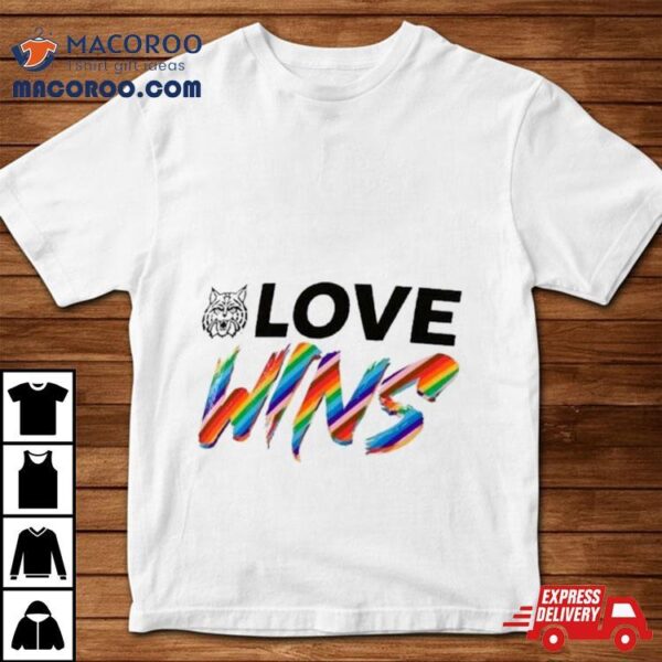 Arizona Wildcats Love Wins Pride 2024 Shirt