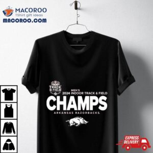 Arkansas Razorbacks Sec Men S Indoor Track Field Champions Locker Room Tshirt