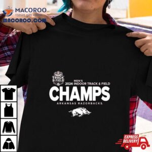 Arkansas Razorbacks Sec Men S Indoor Track Field Champions Locker Room Tshirt