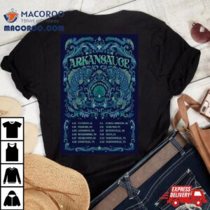 Arkansauce Tour Performance Schedule Tshirt