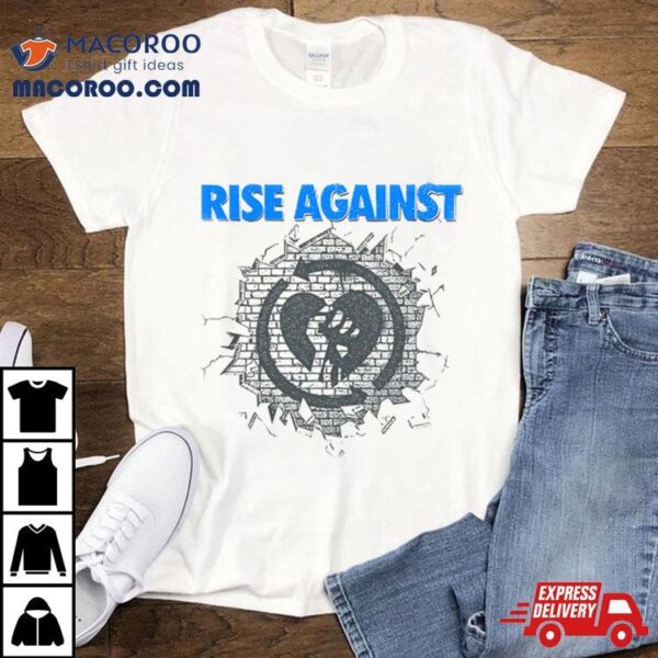 Artist First Merch Store Rise Against Break Out Shirt