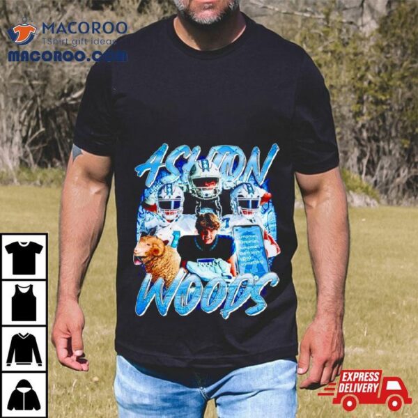 Ashton Woods North Carolina Tar Heels Vintage Shirt