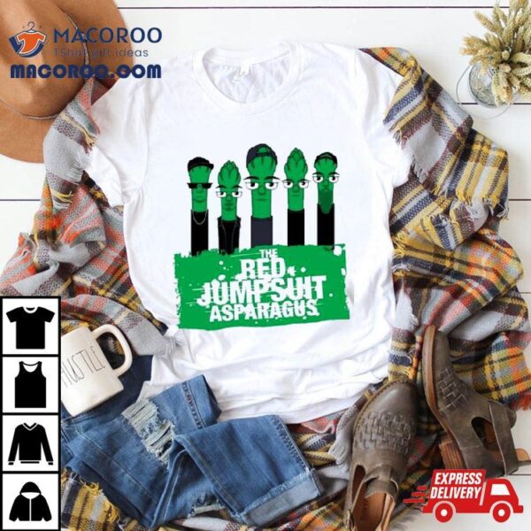 Asparagus Band The Red Jumpsuit Asparagus Band Tour Shirt