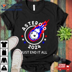 Asteroid 2024 Just End It All Shirt