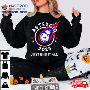 Asteroid Just End It All Tshirt