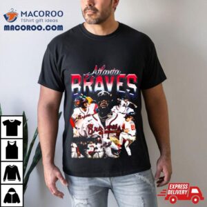 Atlanta Braves Baseball Tee Raquo Vintage Heavyweigh Tshirt