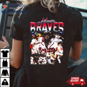 Atlanta Braves Baseball Tee Raquo Vintage Heavyweigh Tshirt