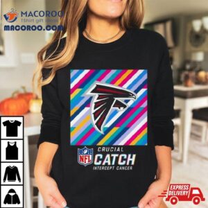 Atlanta Falcons Nfl Crucial Catch Intercept Cancer Shirt