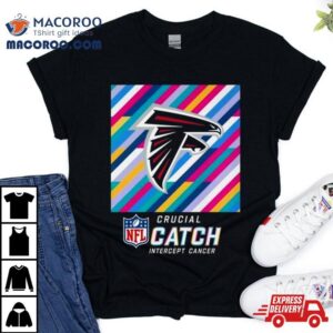 Atlanta Falcons Nfl Crucial Catch Intercept Cancer Shirt