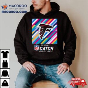 Atlanta Falcons Nfl Crucial Catch Intercept Cancer Tshirt