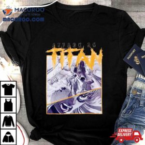 Attack On Titan Final Battle Metallic Prin Tshirt