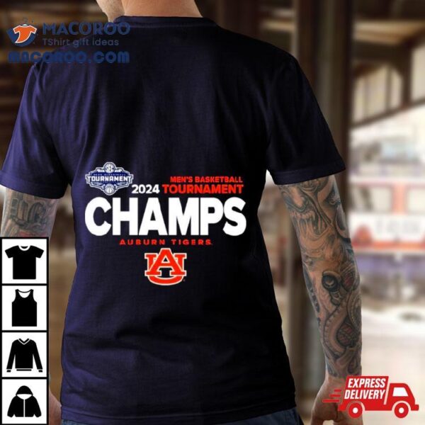 Auburn Tigers 2024 Men’s Basketball Tournament Champs Shirt