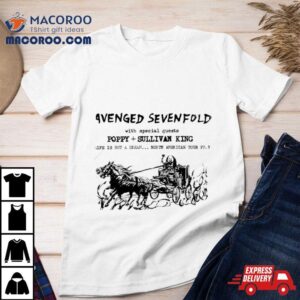 Avenged Sevenfold Life Is But A Dream North American Tour Tshirt