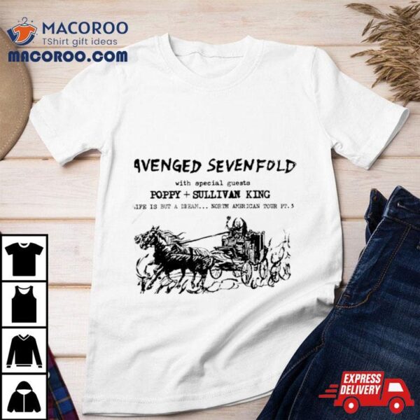 Avenged Sevenfold Life Is But A Dream North American Tour 2024 Shirt