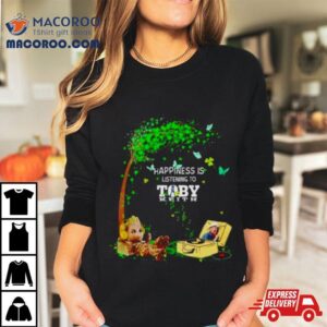 Baby Groot Happiness Is Listening To Toby Keith Shirt