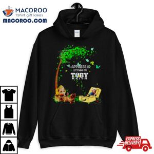 Baby Groot Happiness Is Listening To Toby Keith Tshirt