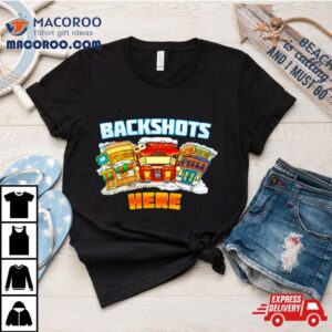 Backshots Here Club Penguin Tshirt