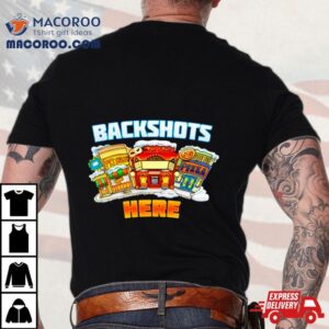 Backshots Here Club Penguin Tshirt